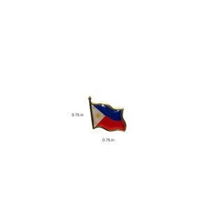 5pcs Philippine flag pin - 0.75 in x 0.75 in